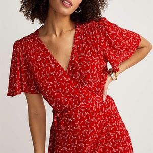 Simons wraparound dress NWT
